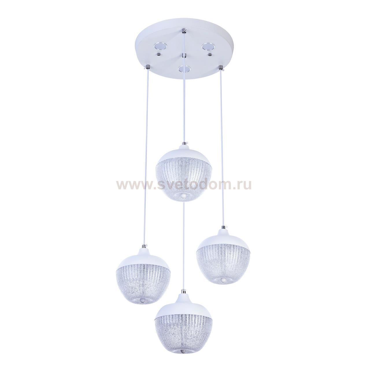 Подвесной светильник LED4U 1968-3+1 WH