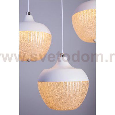 Подвесной светильник LED4U 1968-3+1 WH