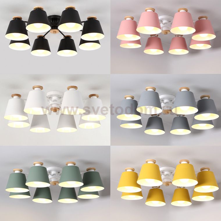 Люстра на штанге SCAD D88 Pink ImperiumLoft 196828-26