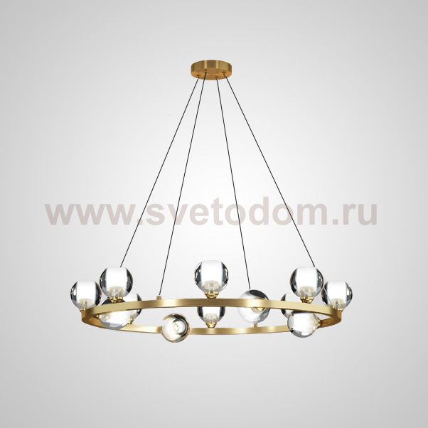 Подвесная люстра ILIANA CH D80 Brass ImperiumLoft 196882-23