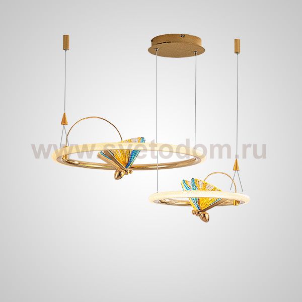 Подвесная люстра AMELIS RING D40 D60 ImperiumLoft 196884-23