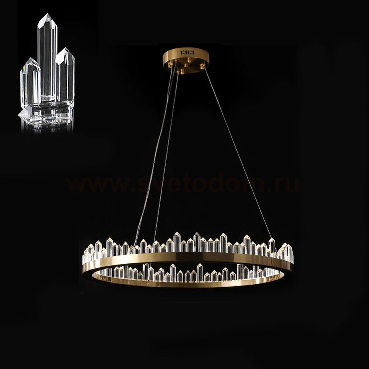 Подвесная люстра QUARTZ LUX A D60 ImperiumLoft 196902-23