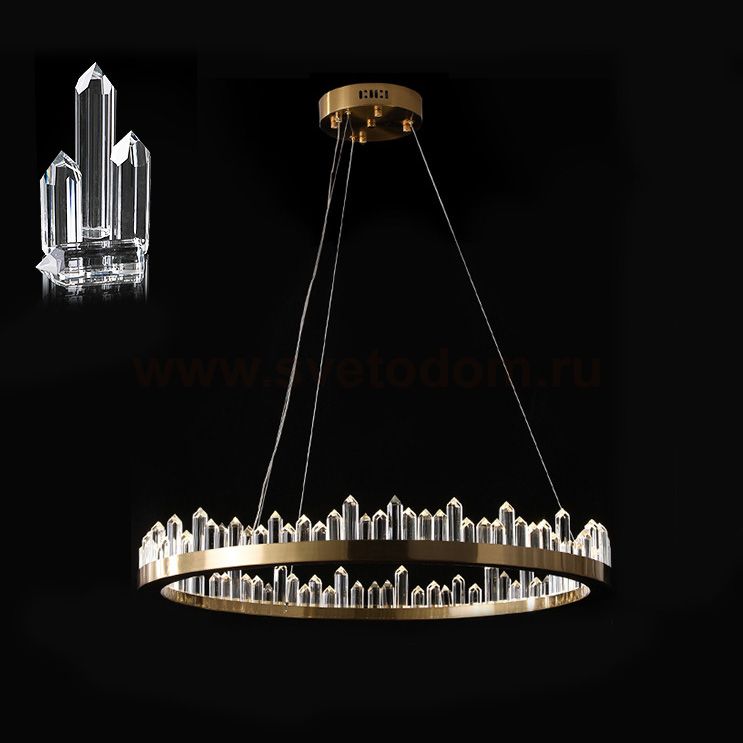 Подвесная люстра QUARTZ LUX A D80 ImperiumLoft 196903-23