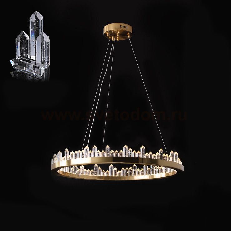 Подвесная люстра QUARTZ LUX B D60 ImperiumLoft 196905-23