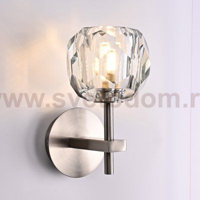 Бра RH Boule de Cristal Single Sconce Никель ImperiumLoft 196952-22