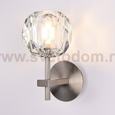 Бра RH Boule de Cristal Single Sconce Никель ImperiumLoft 196952-22