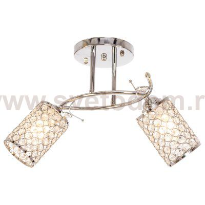 Люстра современная Экономсвет 1972AT/2CR CL