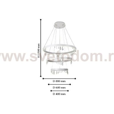 Люстра Favourite 1974-12P Pluvia