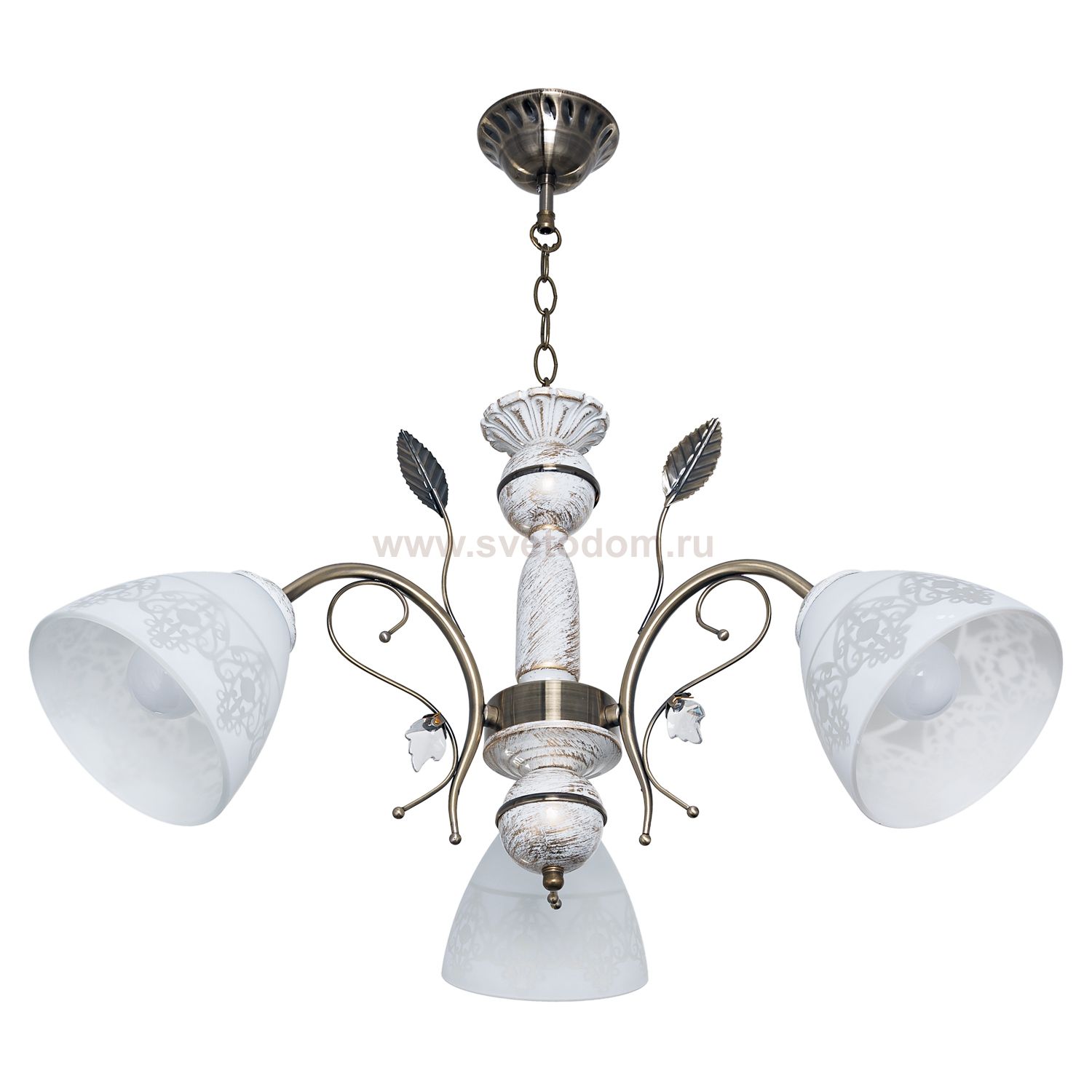 Светильник ЭкономСвет 1981H/3WT+AB WT