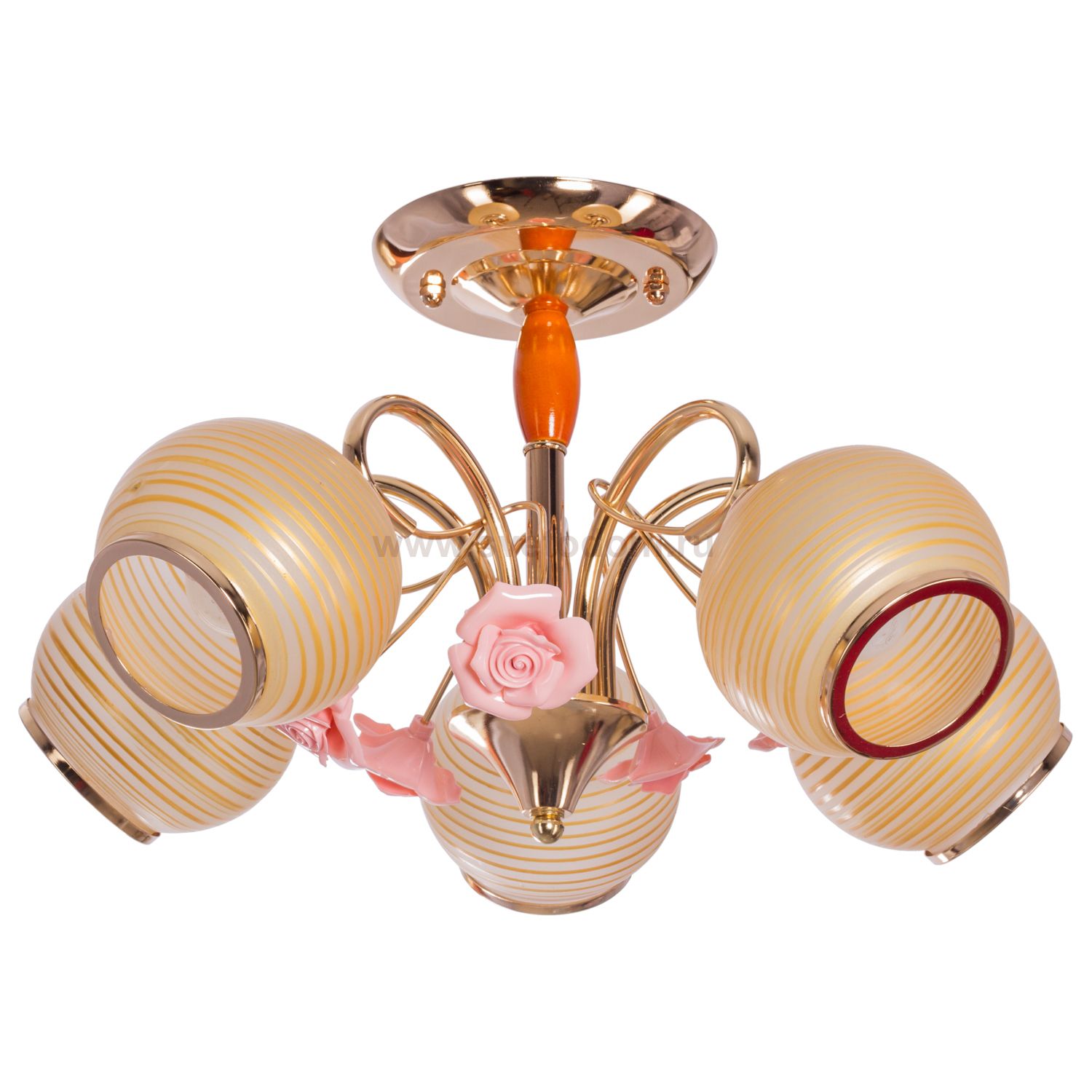 Светильник ЭкономСвет 1983/5FGD BRN