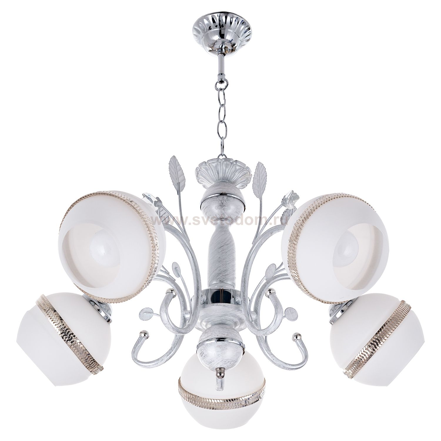 Светильник ЭкономСвет 1986H/5WT+SV WT