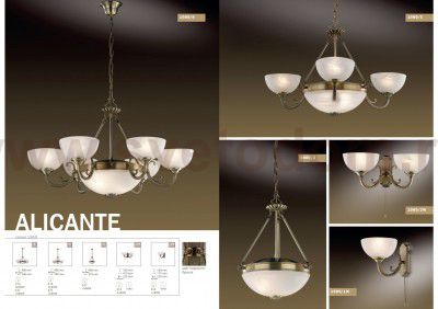Люстра подвесная Odeon light 1989/2 ALICANTE
