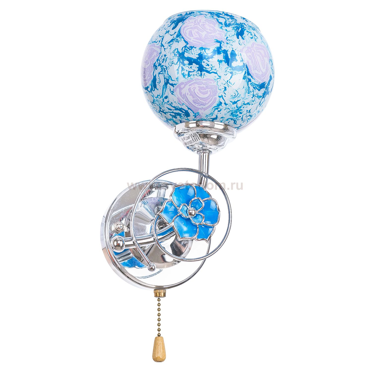 Настенный светильник Экономсвет 198HE/1wCR BL