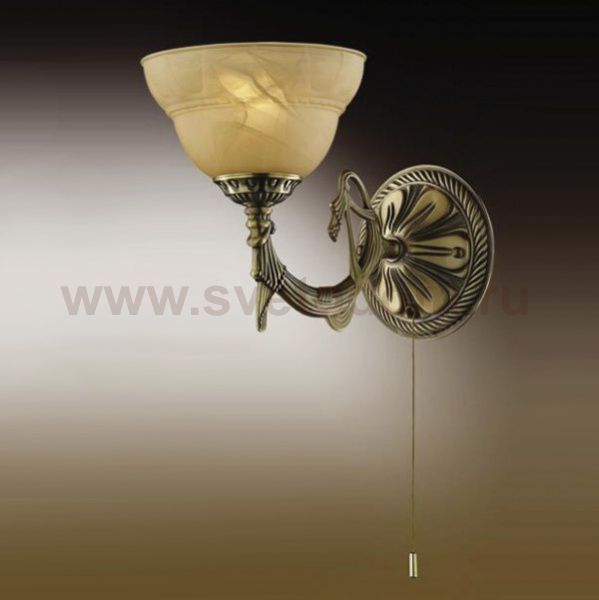 Светильник настенный бра Odeon light 1991/1W PALACIO