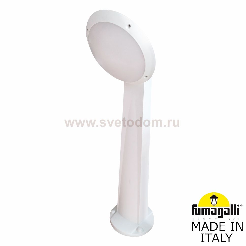Садовый светильник-столбик наклонный FUMAGALLI GABRI REMI/LUCIA 1L 1R3.613.X10.WYE27