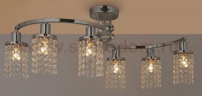Люстра потолочная хрустальная Citilux CL314161 Капри