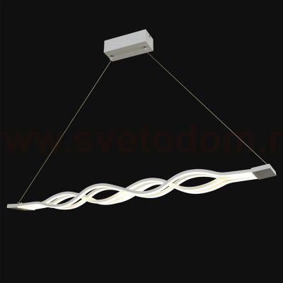 Люстра Геометрия 2-1624-WH+YN LED