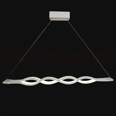 Люстра Геометрия 2-1624-WH+YN LED