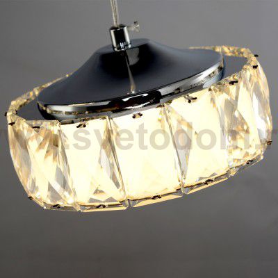 Люстра Геометрия 2-1628-1-CR+WH LED