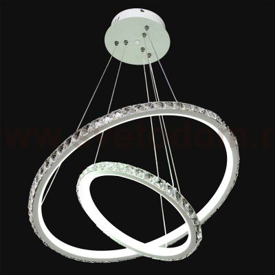Люстра Геометрия 2-1636-2-WH Y LED