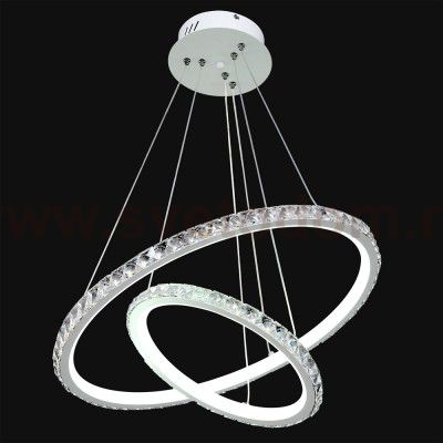 Люстра Геометрия 2-1636-2-WH Y LED