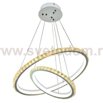Люстра Геометрия 2-1636-2-WH Y LED