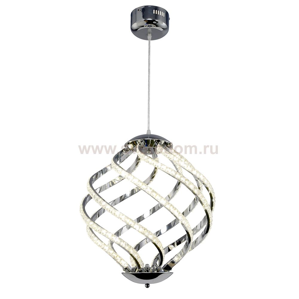 Люстра Геометрия 2-1640-8-CR LED