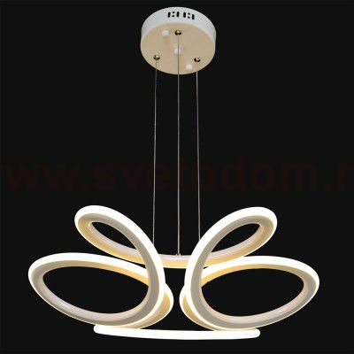 Люстра Геометрия 2-1649-WH Y LED