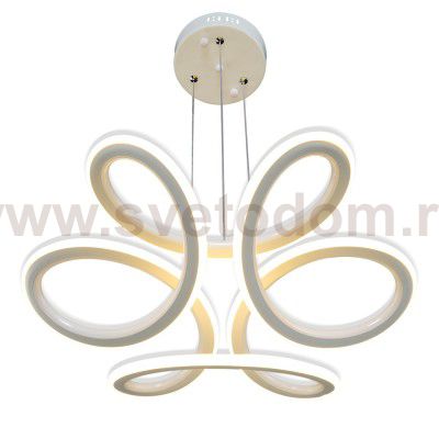 Люстра Геометрия 2-1649-WH Y LED