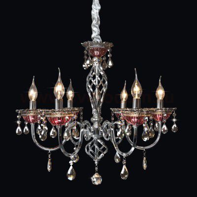 Чехол для люстры бархатный серого цвета 0,7м