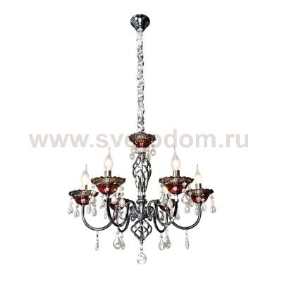 Чехол для люстры бархатный серого цвета 0,7м