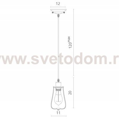 Светильник подвесной Divinare 2001/02 SP-1 OFELIA