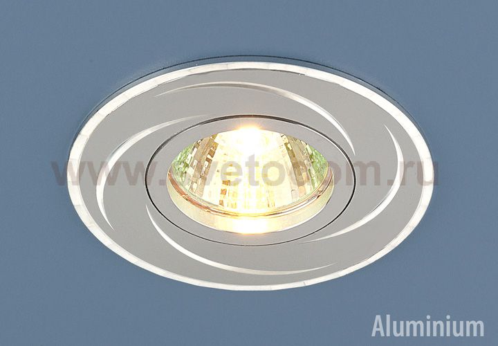 Алюминиевый точечный светильник 2002 MR16 HL/SL графит/cеребро Elektrostandard