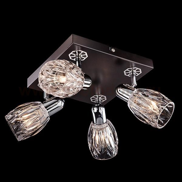 Светильник Eurosvet 20028/4 хром/венге