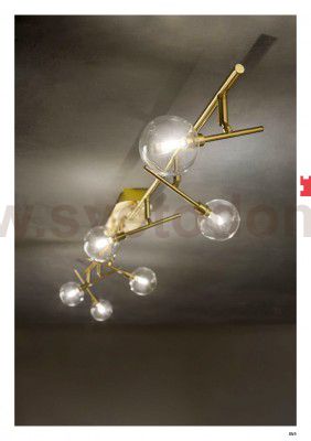 Ideal Lux MARACAS PL6 OTTONE