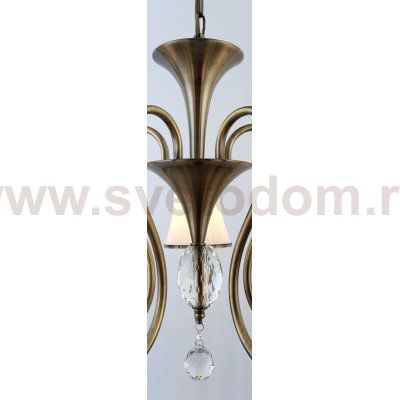 Люстра Rivoli Leonore 2004-205 5 * Е14 40 Вт классика