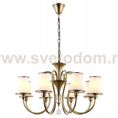 Люстра Rivoli Leonore 2004-208 8 * Е14 40 Вт классика