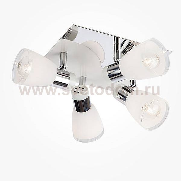 Eurosvet 20048/4 белый/хром