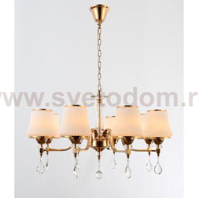 Люстра Rivoli Herta 2006-208 8 * Е14 40 Вт классика
