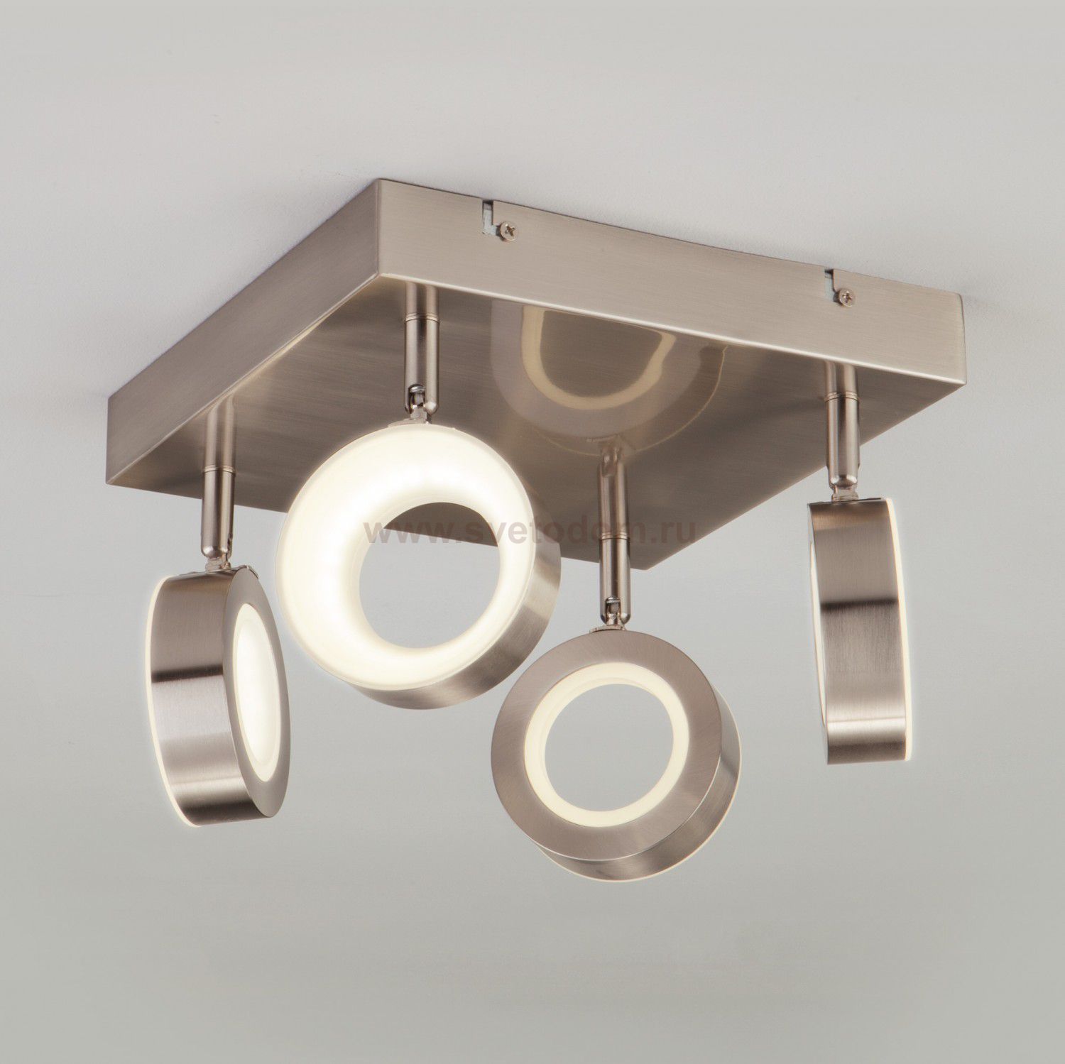 Светильник Eurosvet 20065/4 сатин-никель 24W