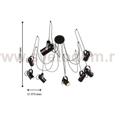 Люстра Favourite 2007-8P Ampolla