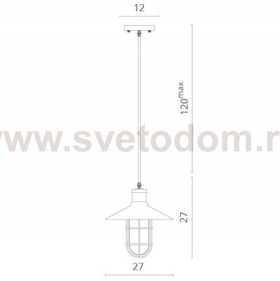 Светильник подвесной Divinare 2007/01 SP-1 LATERNA