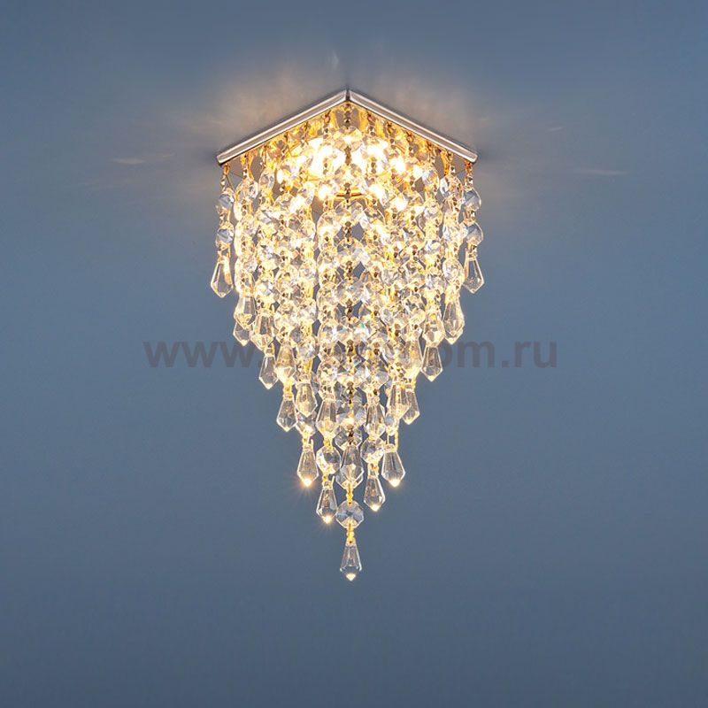 Светильник Elektrostandard 2010 MR16 золото/прозрачный