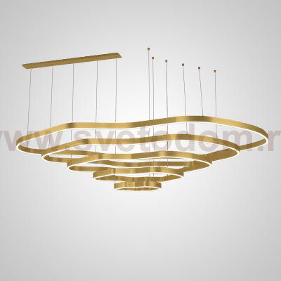 Подвесная люстра ANDANTE D60 D80 D120 D160 D200 ImperiumLoft 201008-23