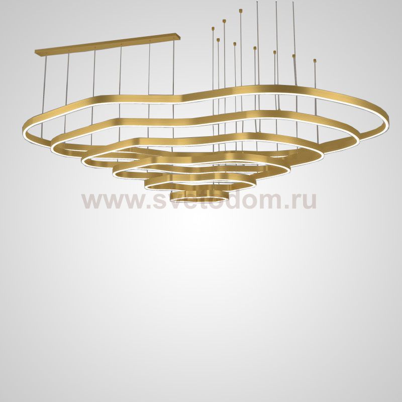 Подвесная люстра ANDANTE D40 D60 D80 D100 D120 D140 ImperiumLoft 201009-23