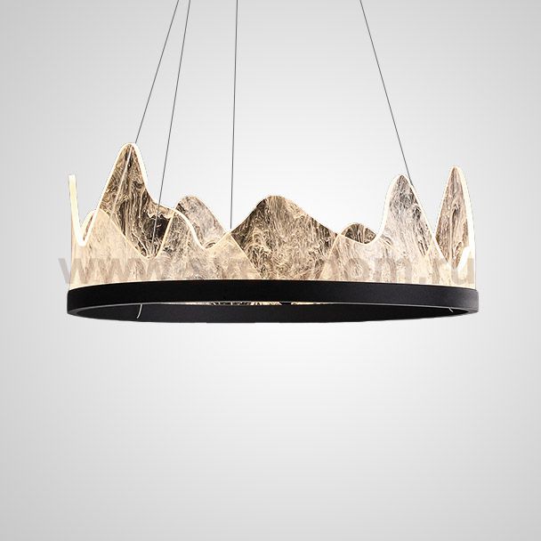 Подвесная люстра REGINA D50 Black ImperiumLoft 201047-23