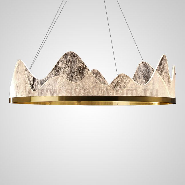 Подвесная люстра REGINA D80 Brass ImperiumLoft 201049-23