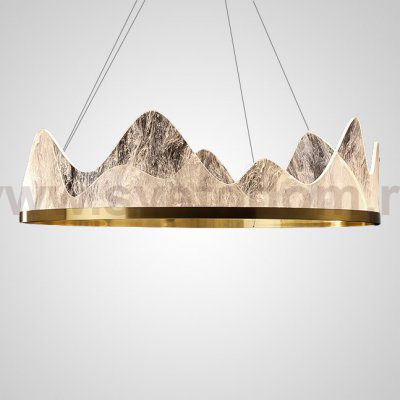 Подвесная люстра REGINA D80 Brass ImperiumLoft 201049-23
