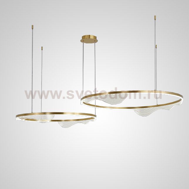 Подвесная люстра HANNA B B D60 D80 2R ImperiumLoft 201068-23