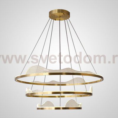 Подвесная люстра HANNA A A D60 D80 D100 3R ImperiumLoft 201096-23